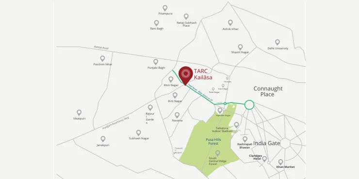 Tarc Kailasa Site Plan