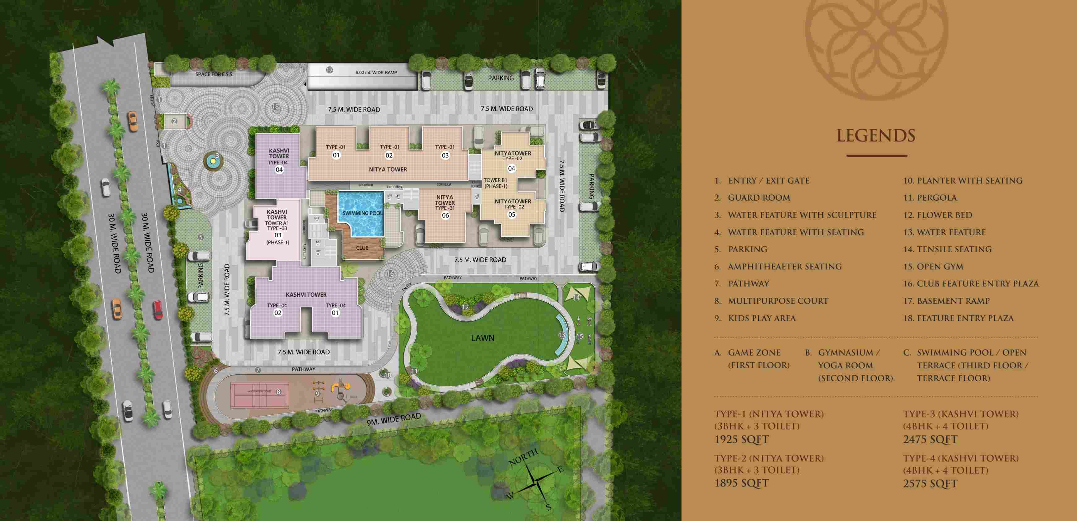 AIGIN Royal Park Site Plan