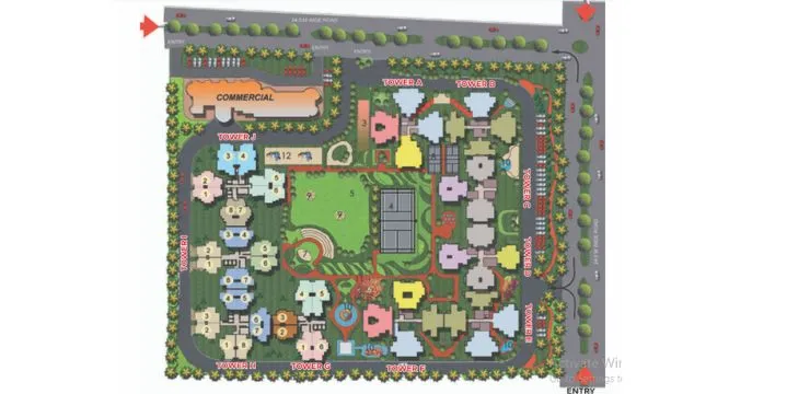 Apex Aura Site Plan