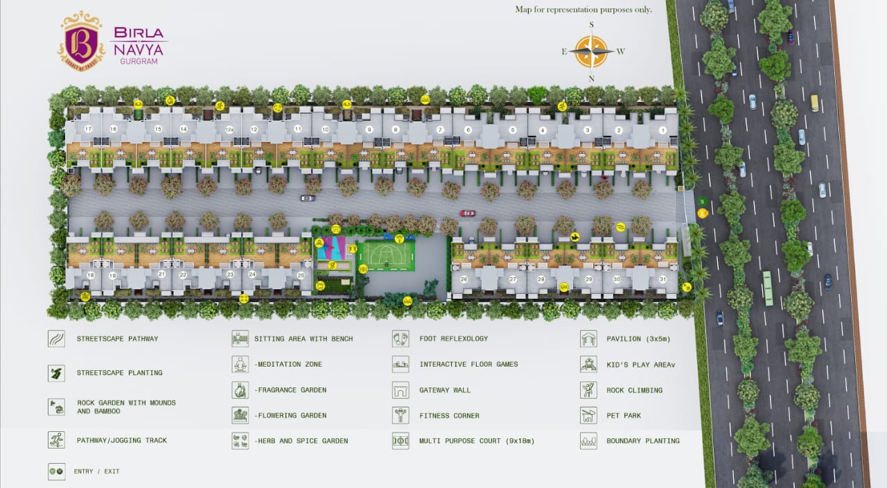 Birla Navya Site Plan