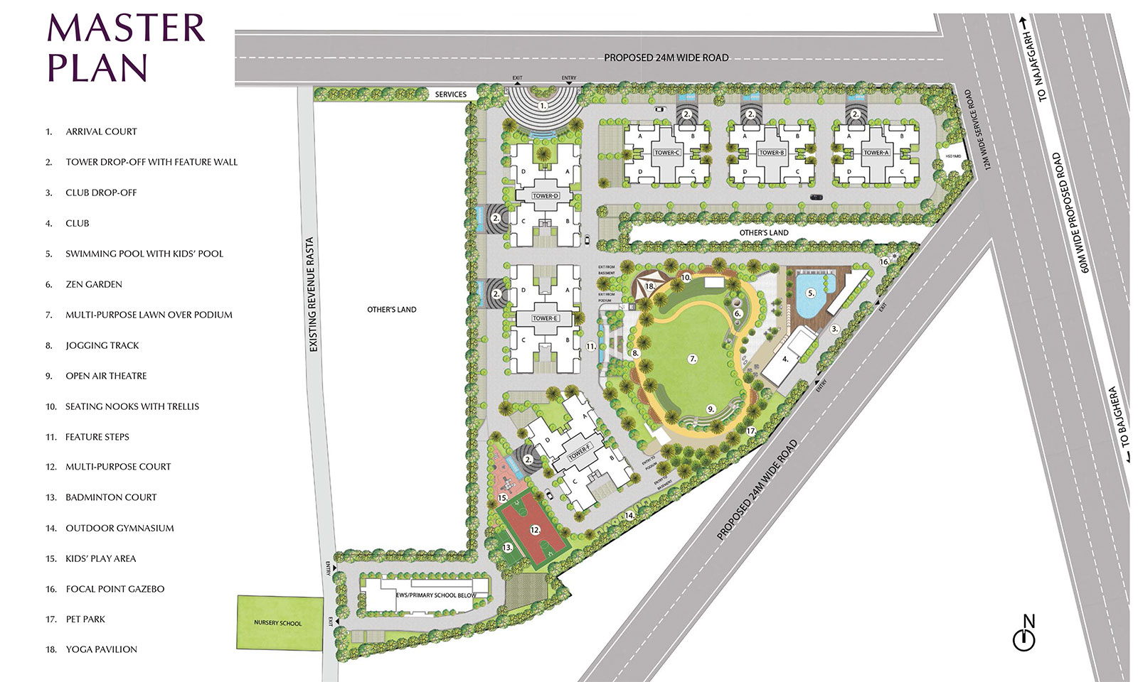 Emaar Urban Ascent Site Plan
