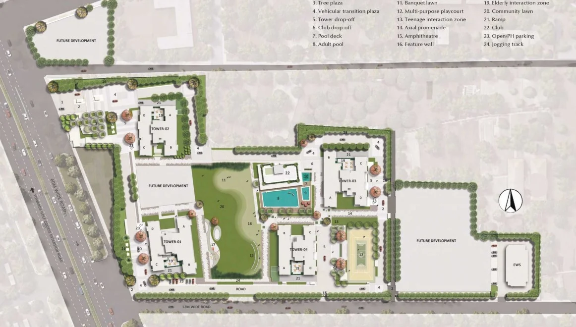 Emaar Urban Oasis Site Plan