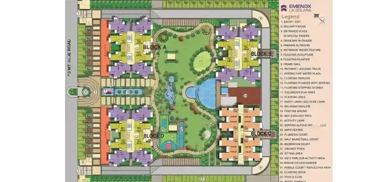 Emenox La Solara Site Plan