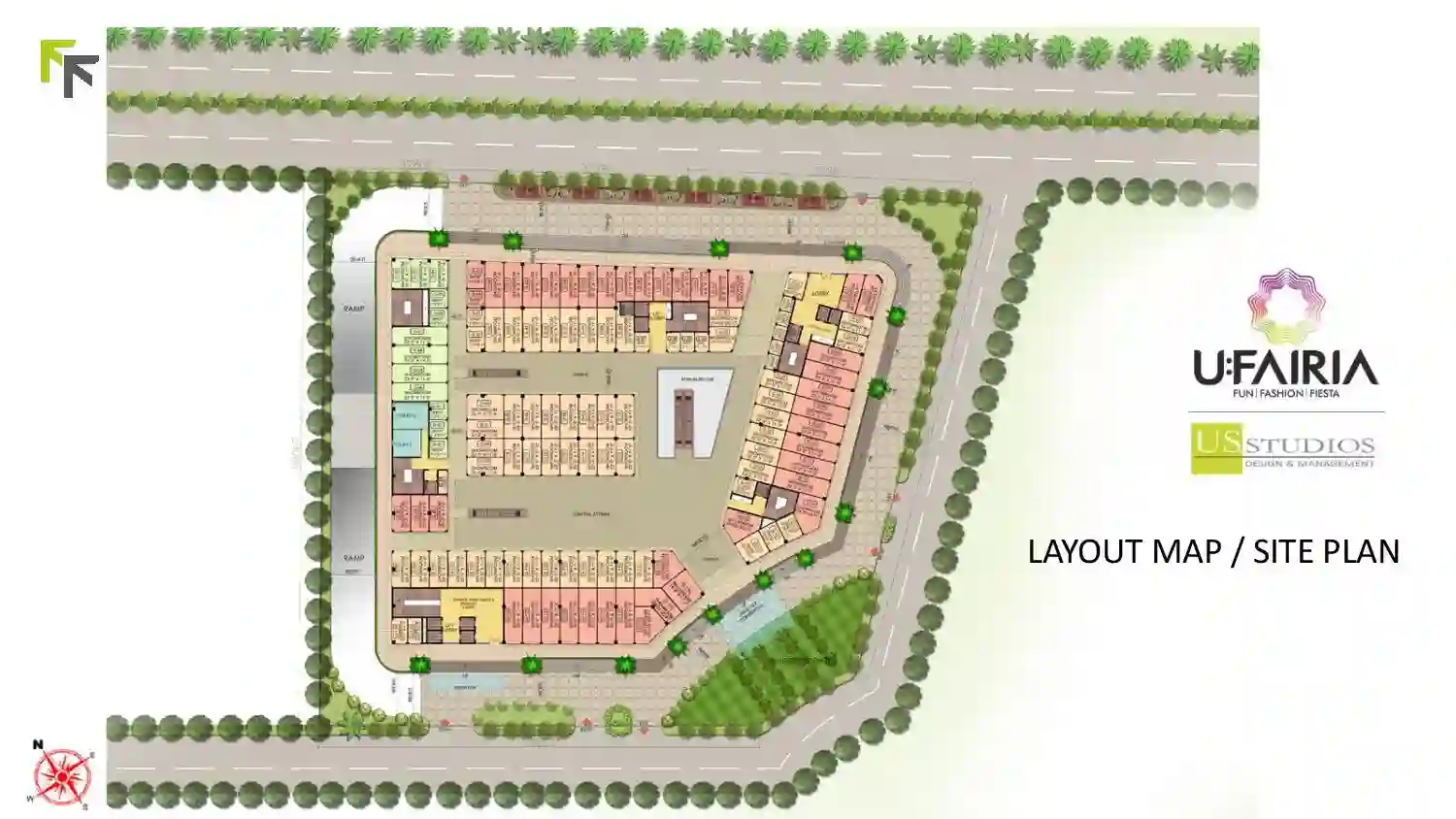 Fusion Ufairia Site Plan