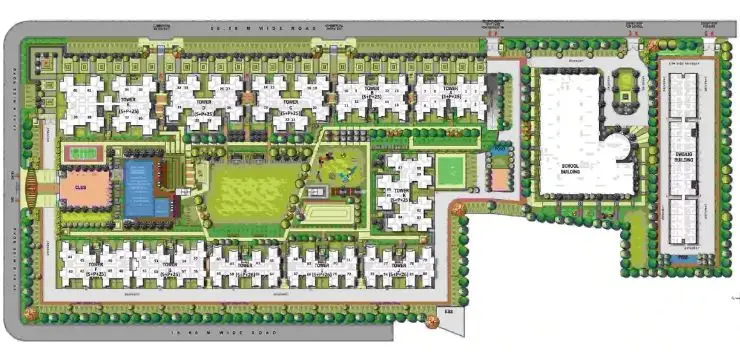 Gaurs Siddhartham Site Plan