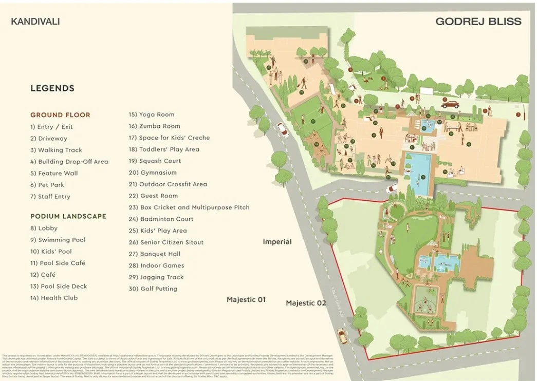 Godrej Bliss Site Plan