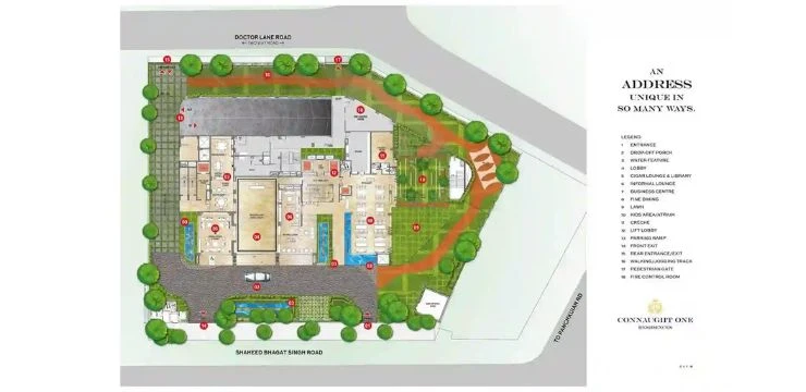 Godrej Connaught One Site Plan