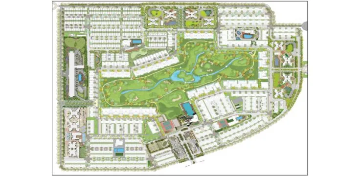 Godrej Golf Links Exquisite Villas Site Plan