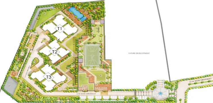 Godrej Parkridge Site Plan