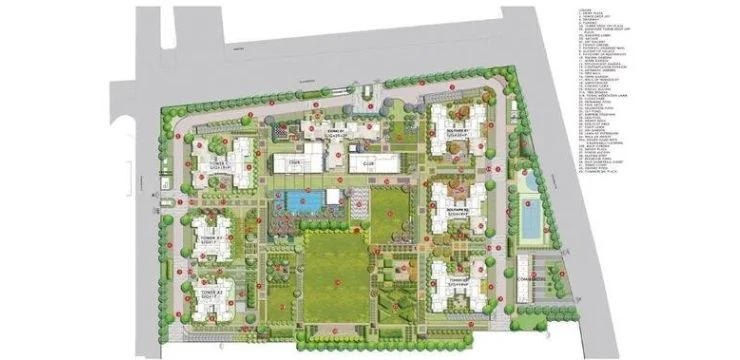 Godrej Solitaire Site Plan