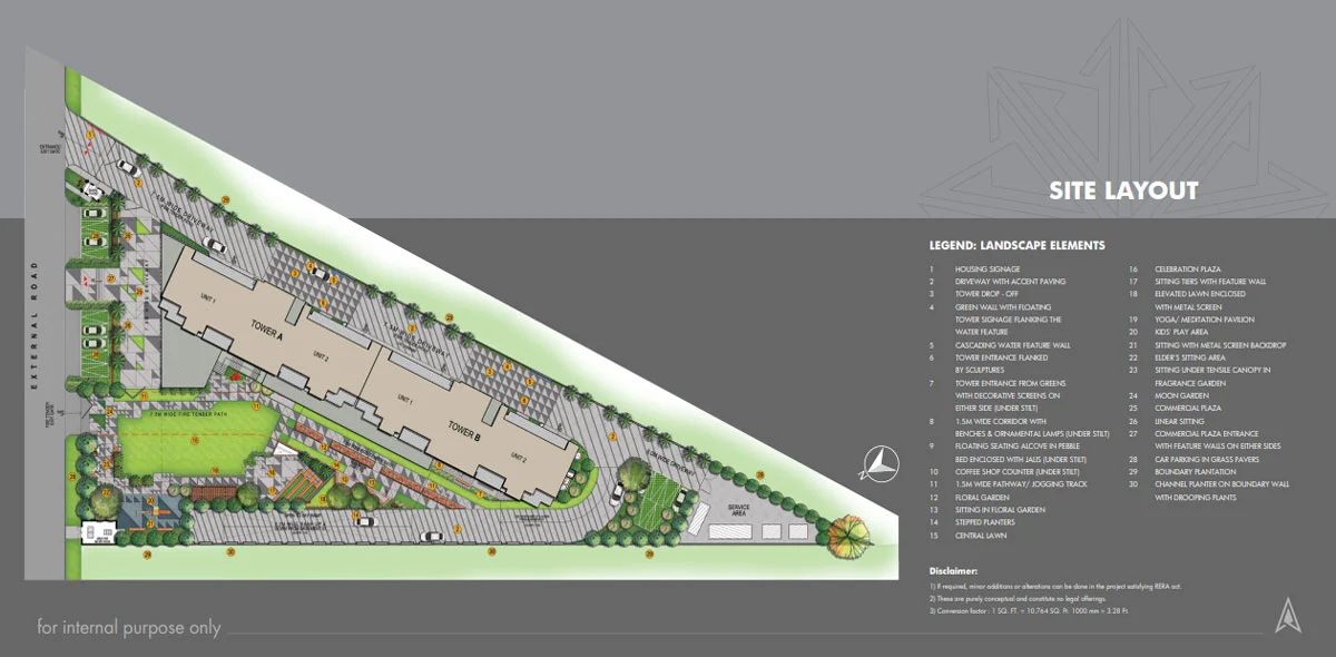 Gulshan Avante Site Plan