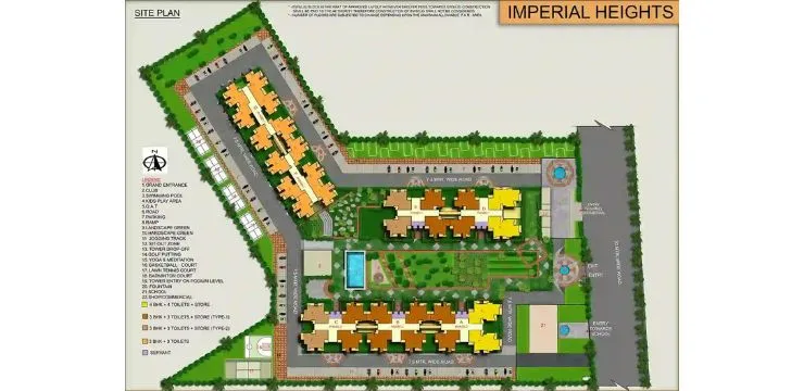 Imperial Heights Site Plan