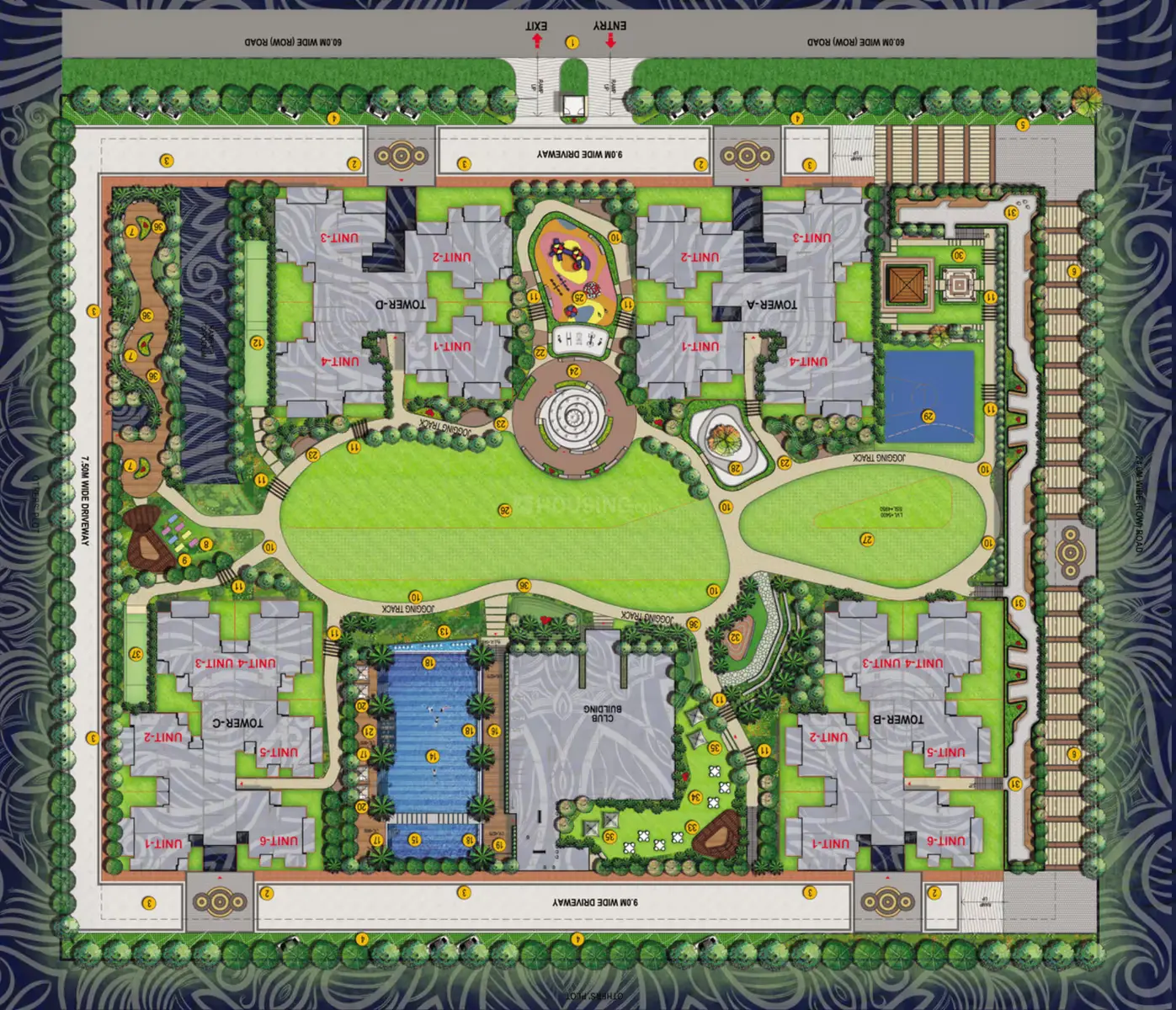 Irish Platinum Site Plan