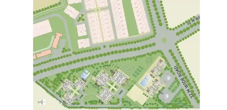 Jaypee Greens Kube Site Plan