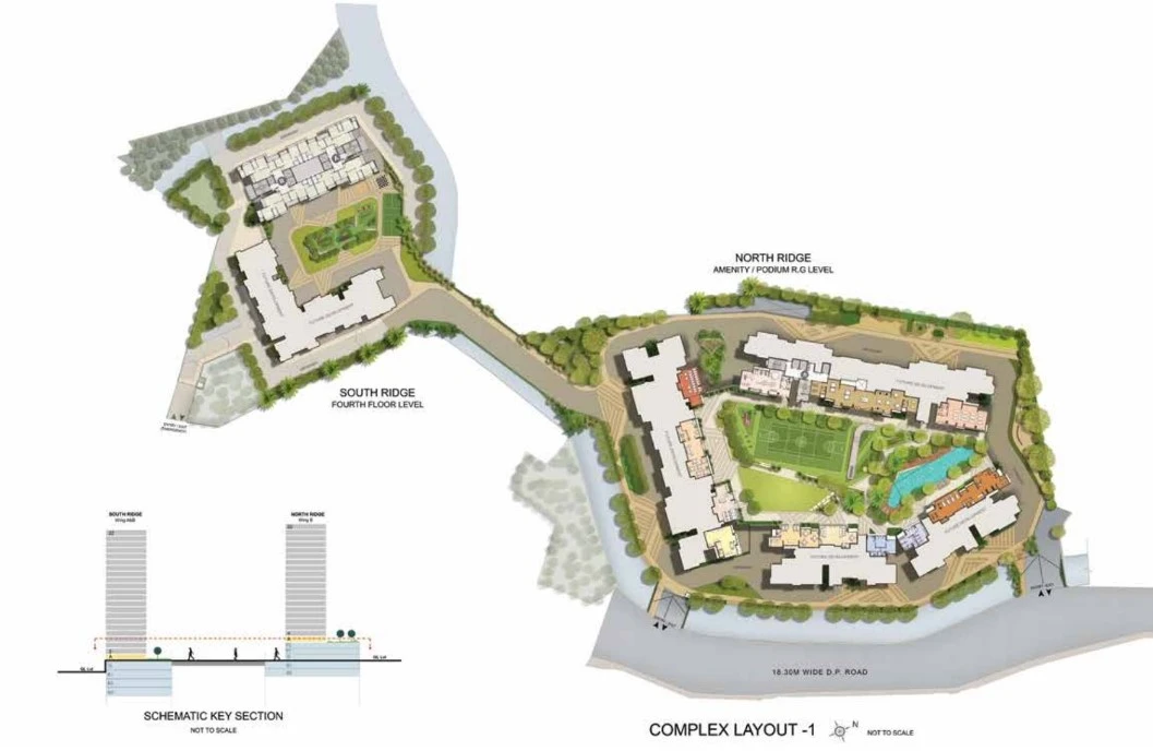 Kalpataru Vivant Site Plan