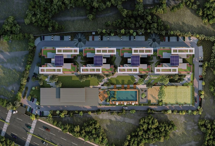 Kasturi Balmoral Towers Site Plan