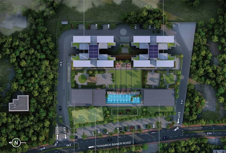 Kasturi The Balmoral Hillside Site Plan