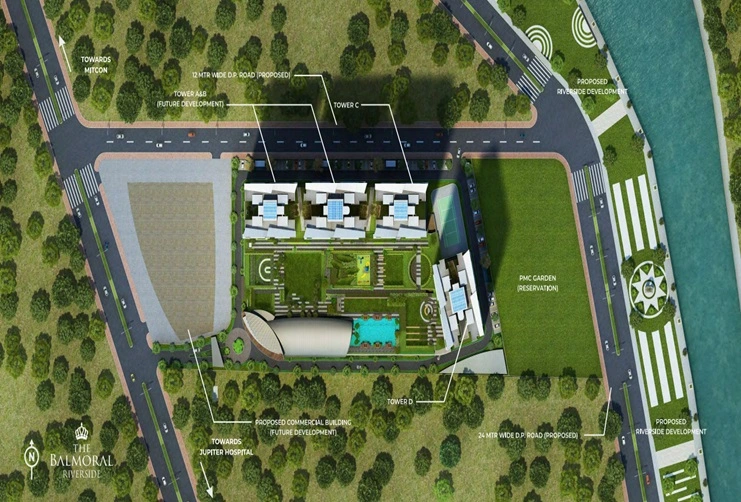 Kasturi The Balmoral Riverside Site Plan