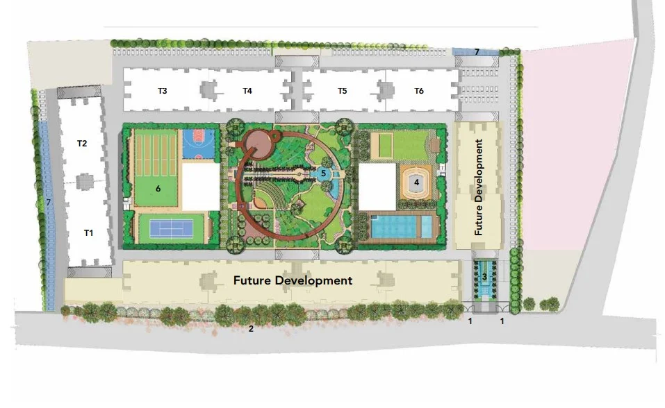Kohinoor Central Park Site Plan