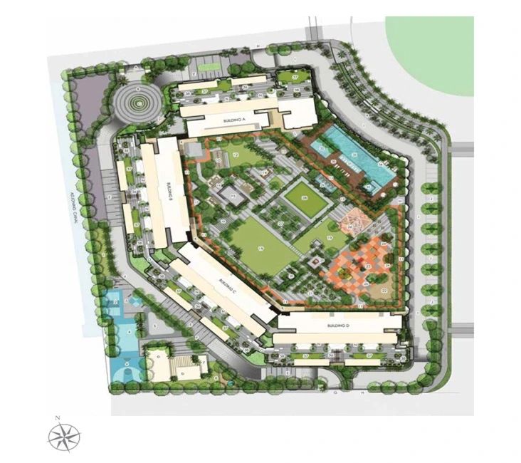 Kolte Patil Canvas Site Plan