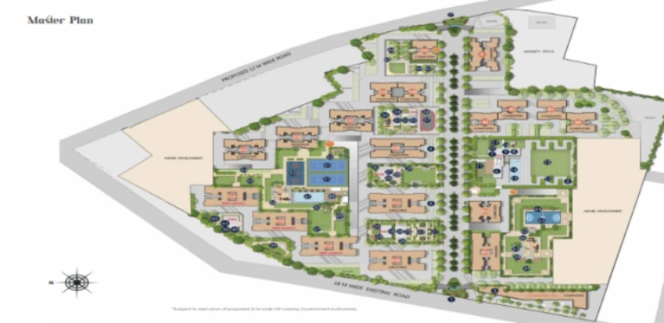 Little Earth by Kolte Patil Site Plan