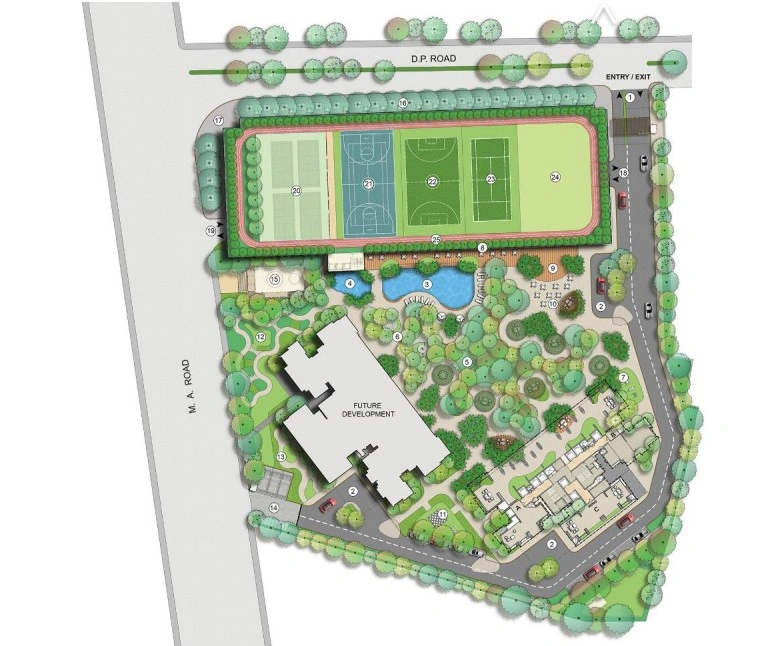 Lodha Bellevue Site Plan