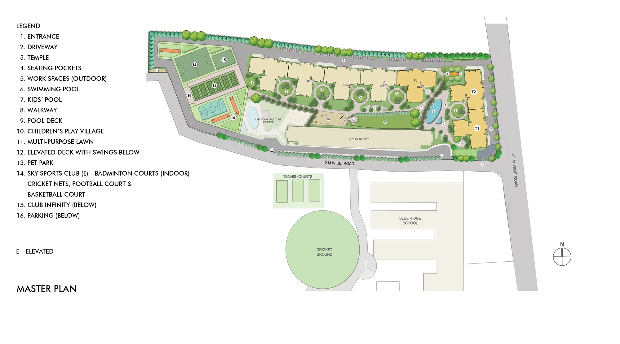 Lodha Panache Site Plan