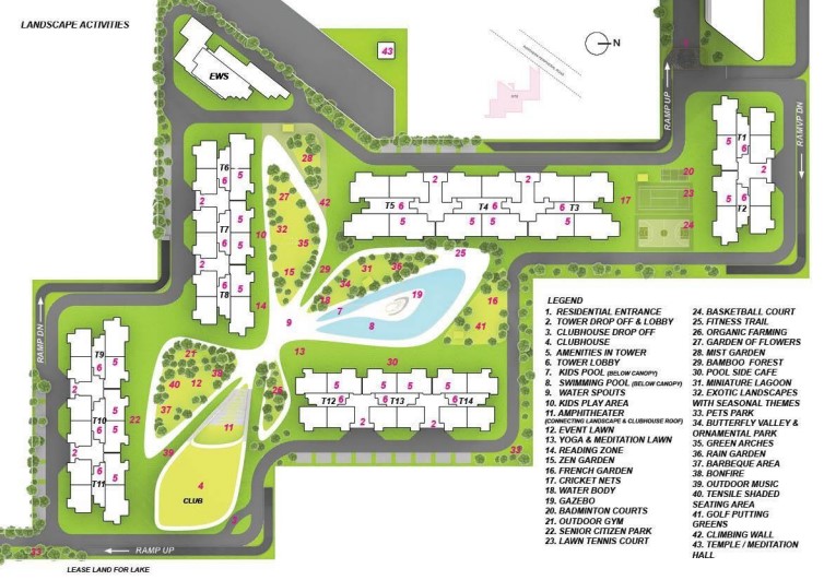 M3M Crown Site Plan