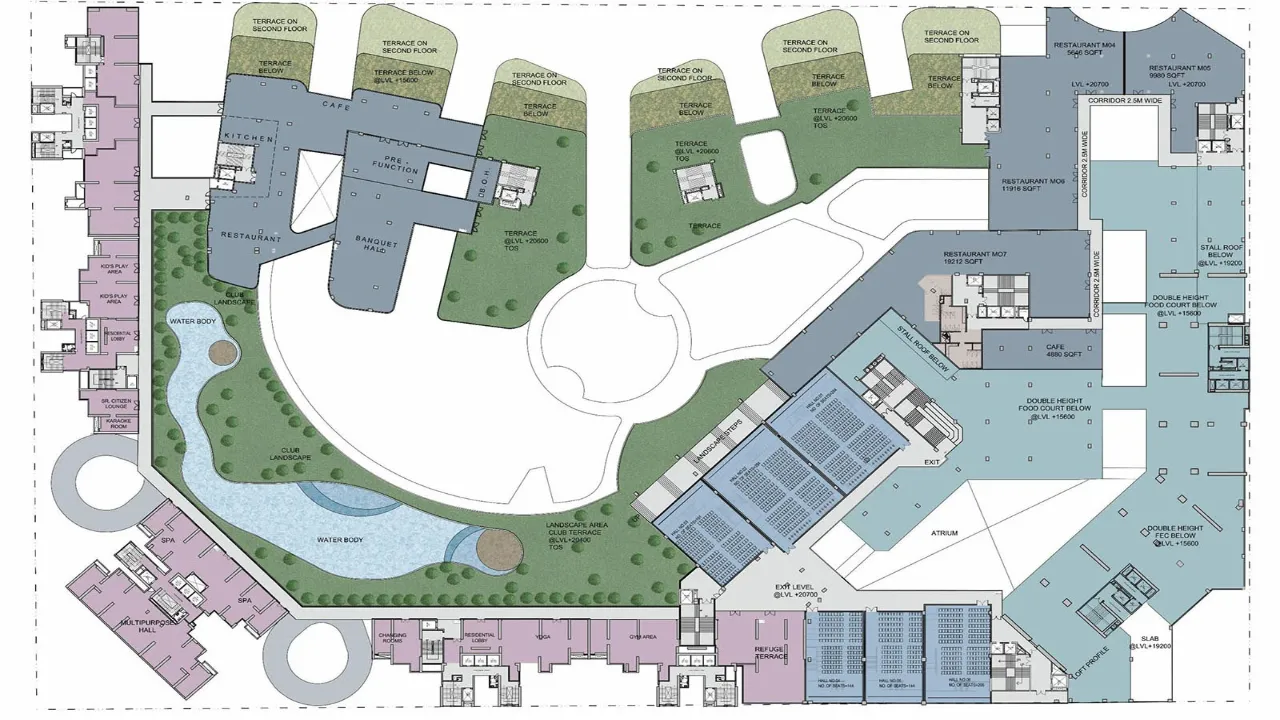 M3M The Cullinan Site Plan