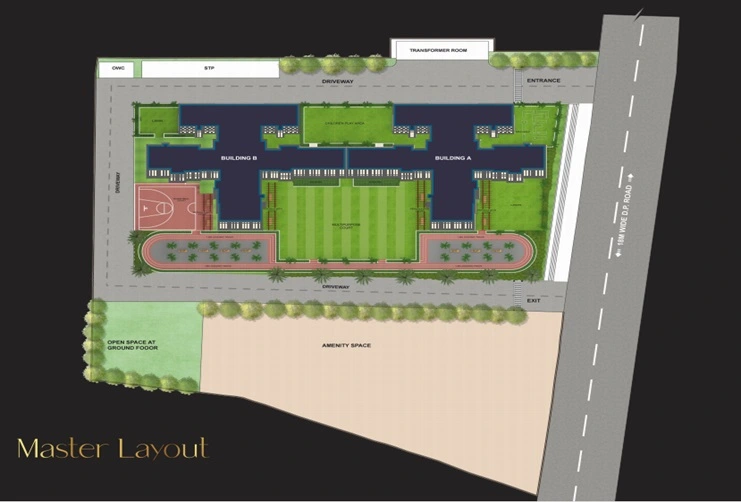 Majestique The Ornate Site Plan