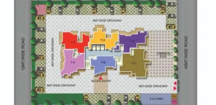 Metro Suites Glitz Site Plan