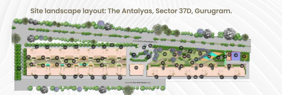 Navraj The Antalyas Site Plan
