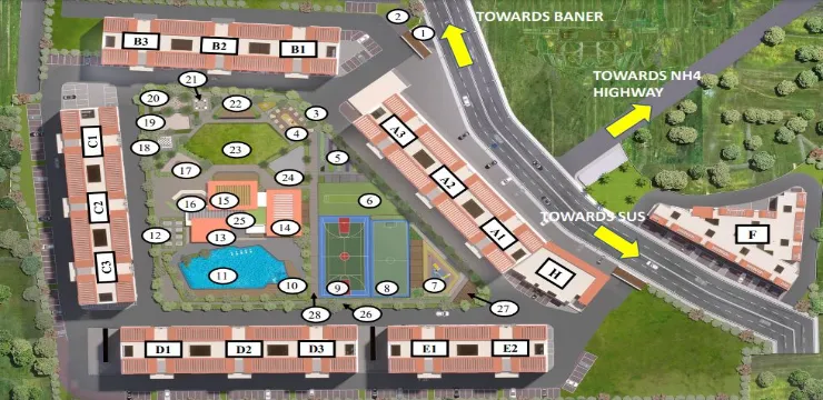 Nyati Emerald Site Plan