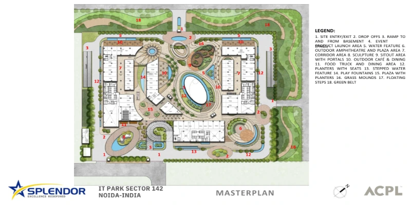 Splendor Onyx Blue Site Plan