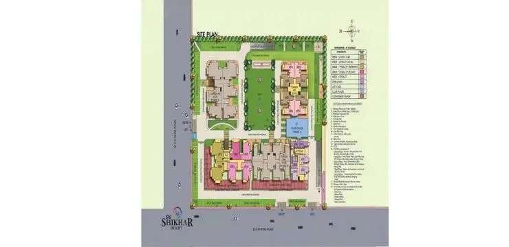 SG Shikhar Height Site Plan