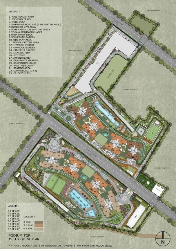 Signature Global De Luxe DXP Site Plan