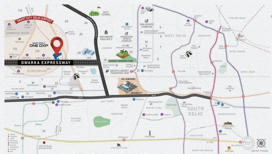 Smart World One DXP Site Plan