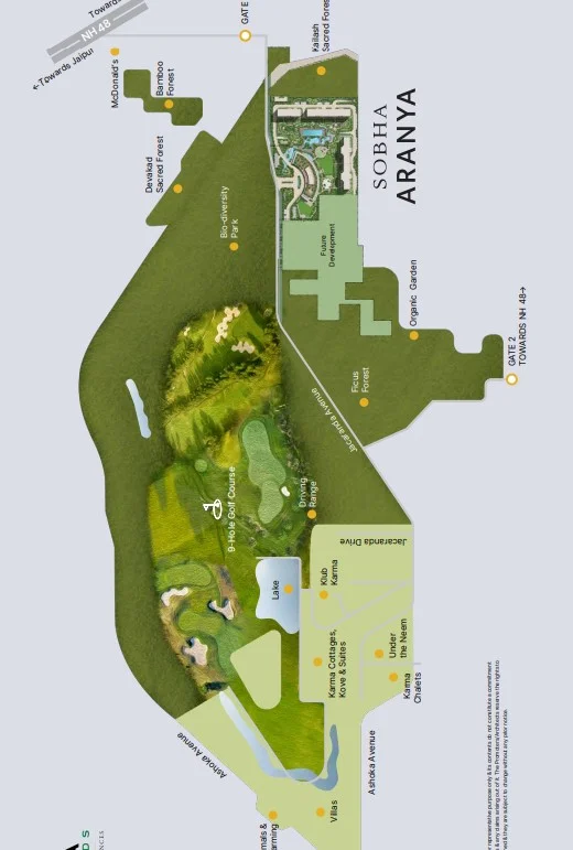 Sobha Aranya Site Plan