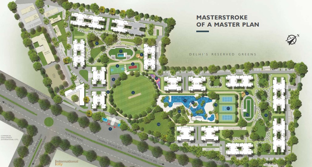 Sobha Altus Site Plan