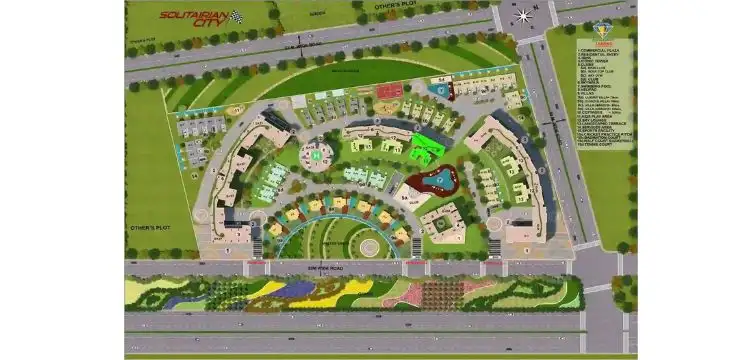 Solitairian City Site Plan