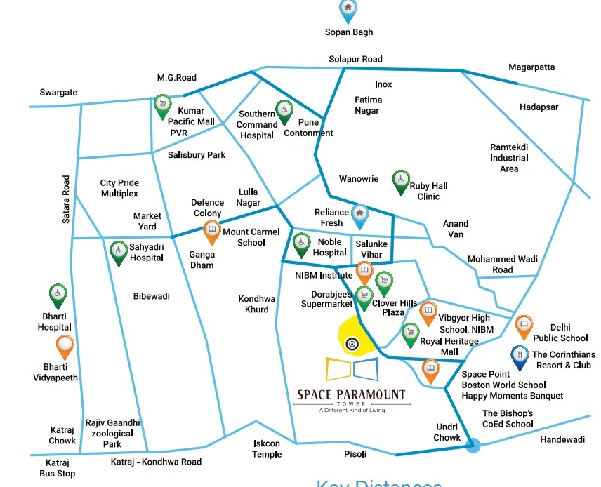 Space Paramount Tower Site Plan