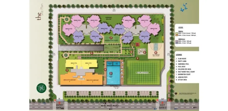 Spring Home Site Plan