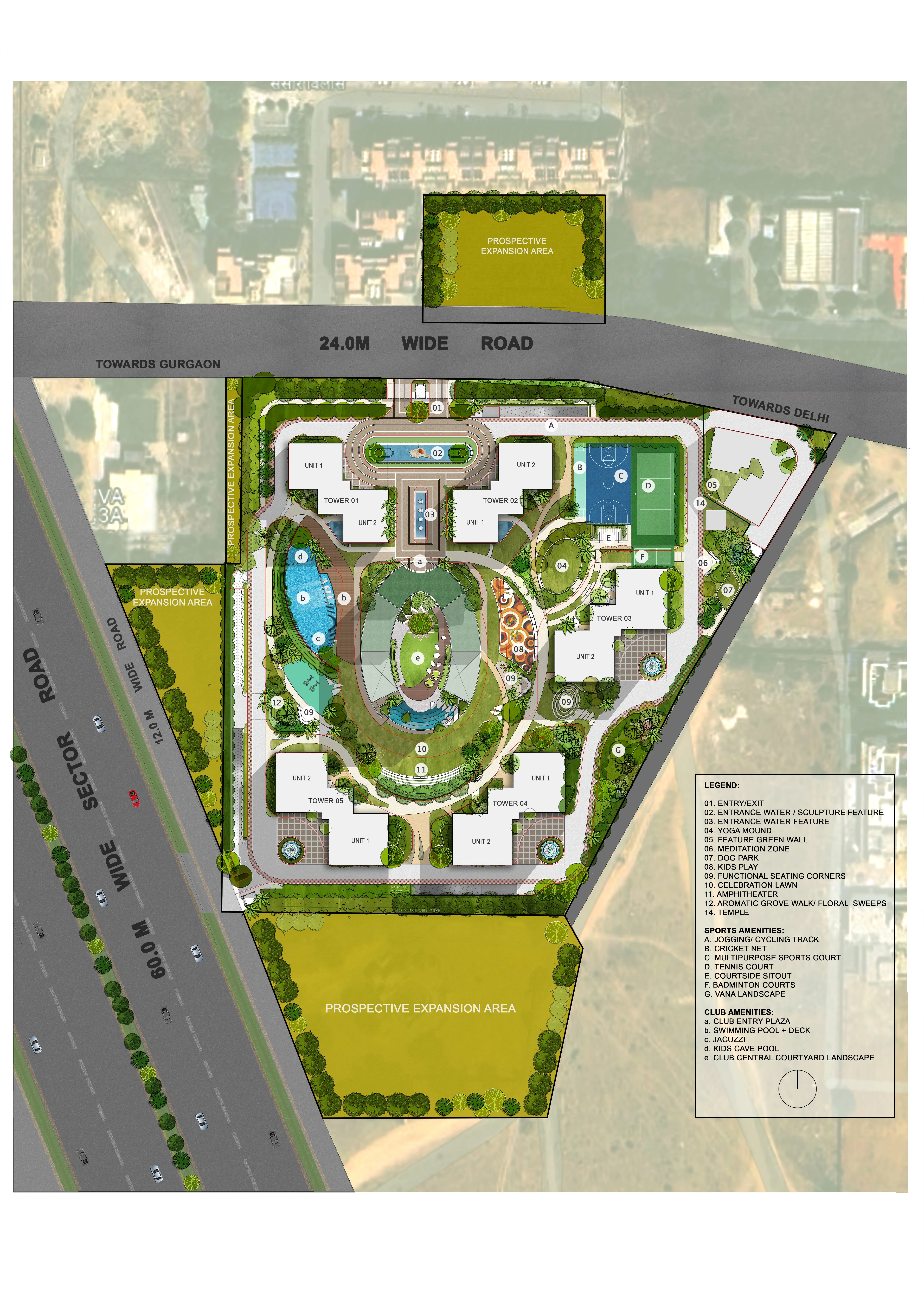 TARC Ishva Site Plan