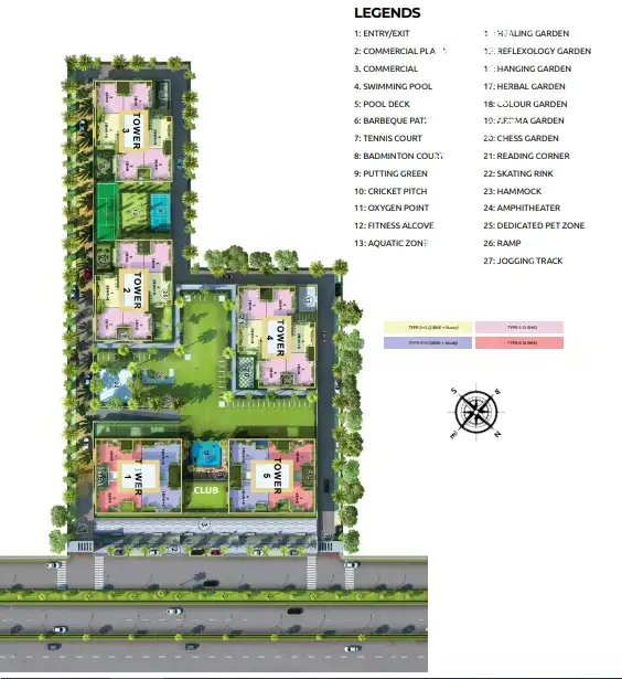 Trident Embassy Reso Site Plan