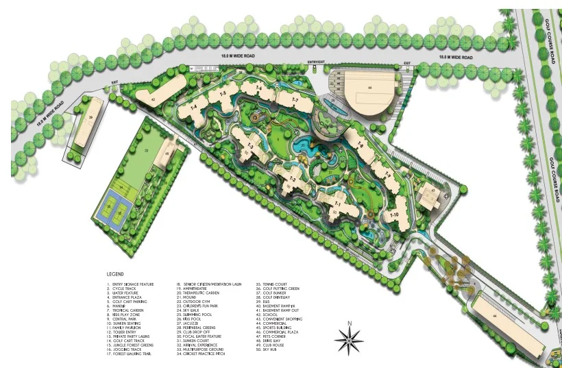 Tulip Monsella Site Plan