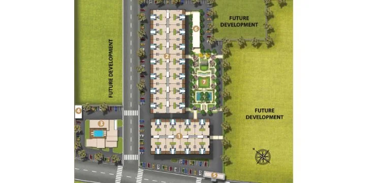 Veridia Wave City Site Plan