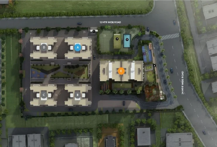 VJ Palladio Balewadi Central Site Plan