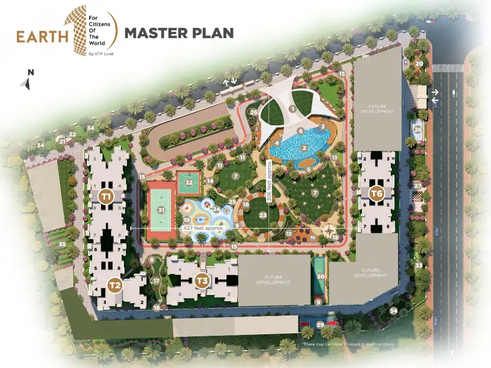 VTP Earth One Site Plan