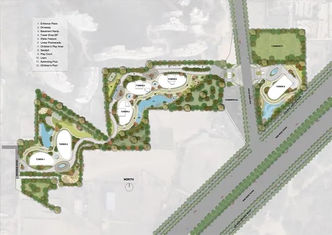 4S The Aurrum Site Plan