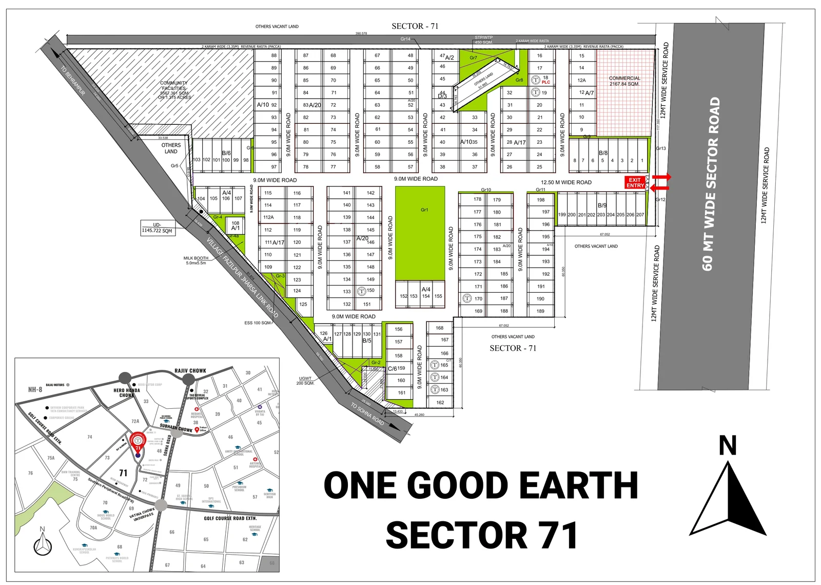 One Good Earth Site Plan